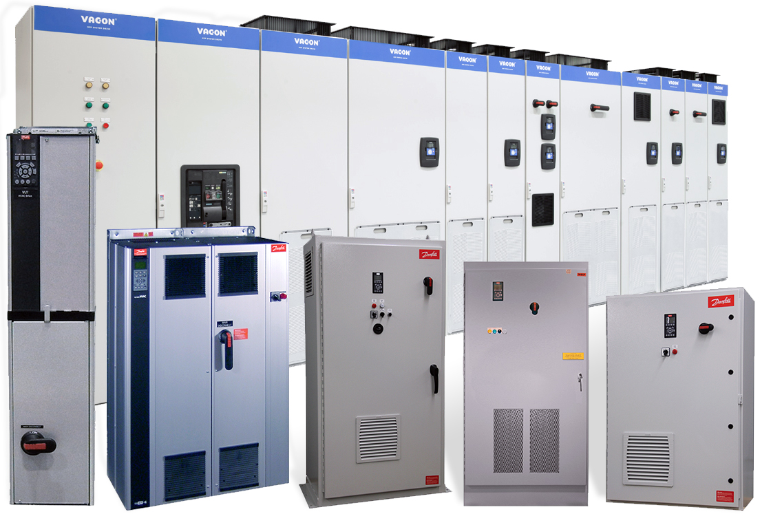 Enclosed Danfoss drive unit