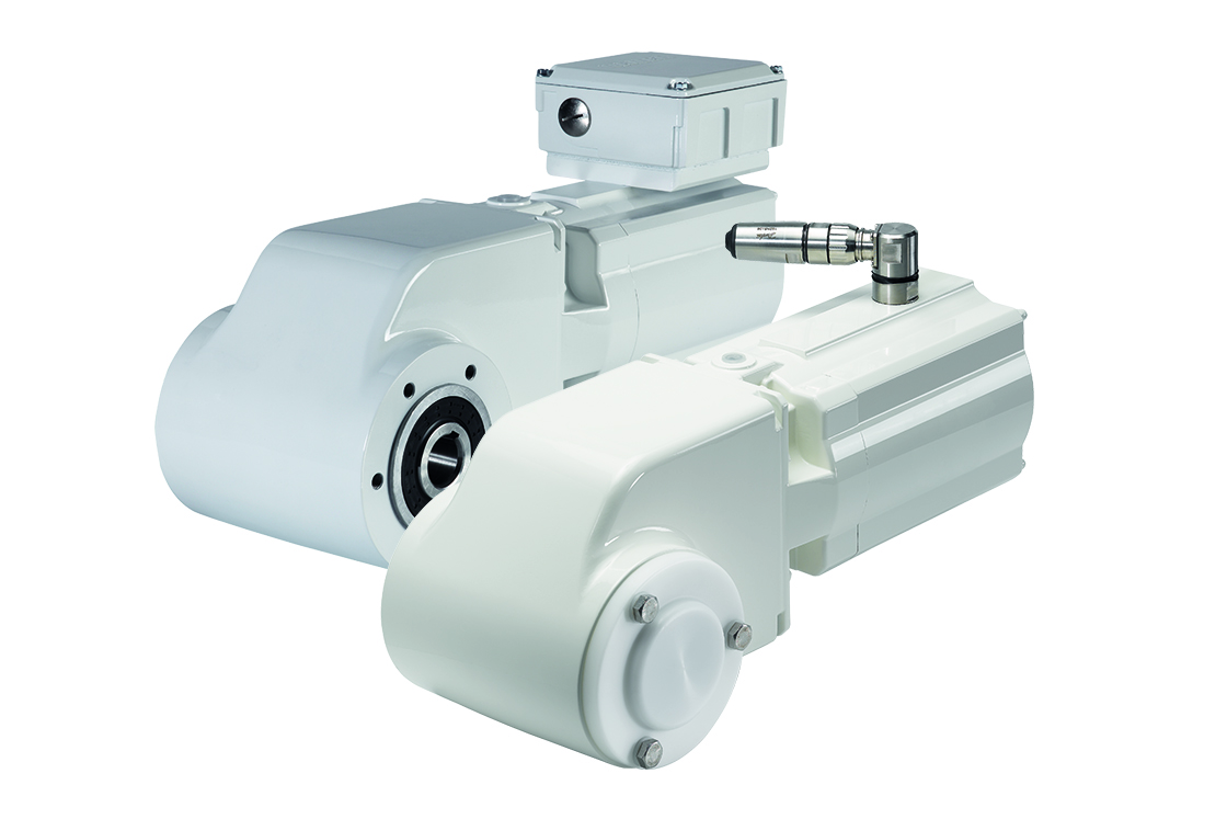 Danfoss integrated gear motor